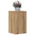 vidaXL Stojany na rastliny 2 ks dub artisan 30x30x50 cm kompoz. drevo