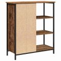 vidaXL Servírovacia skriňa Staré drevo 70 x 30 x 80 cm