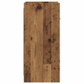vidaXL Servírovacia skriňa Staré drevo 40 x 36 x 80 cm