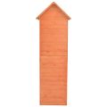vidaXL Záhradná kôlňa 71x60x213 cm, drevo