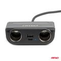 Predlžovacia zásuvka s nabíjačkou USB-C USB-A QC3.0 PD3.0 120W AMiO-04837