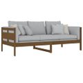 vidaXL Denná posteľ medovohnedá masívna borovica 90x200 cm