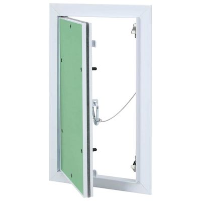 vidaXL Access Panel Zelená a strieborná 20 x 35 cm
