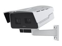 Sieťová bezpečnostná kamera - box - vonkajší - odolný proti vandalom a vode - farebný (Deň a noc) - 3840 x 2160 - audio - GbE - H.264, H.265, MJPEG - PoE Class 4 - kompatibilný s TAA