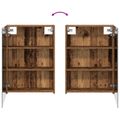 vidaXL Set kabinetov do kúpeľne 3 ks 140 x 14,5 x 70 cm