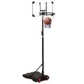 vidaXL Basketbalový stojan priehľadný 216-250 cm polykarbonát