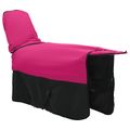 vidaXL Plášť pre kone Ružová a čierna 115 cm Polyester