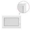 vidaXL Otočné a sklopné okno do suterénu RISOR 90 x 50 cm PVC a sklo