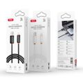 Kábel XO NB302 USB - USB-C 1,0m 3A čierny