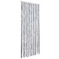vidaXL Záves proti hmyzu, sivý a biely 90x220 cm, ženilka