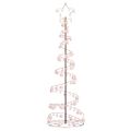 vidaXL LED vianočný stromček s ozdobami 120 LED teplá biela 180 cm