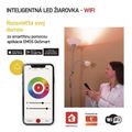 LED žiarovka GoSmart A60 / E27 / 11 W (75 W) / 1 050 lm / RGB / stmievateľná / WiFi