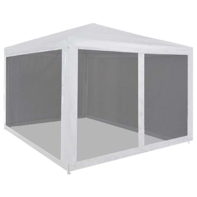 vidaXL Párty stan so 4 sieťkovanými bočnými stenami 3x3 m