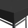 vidaXL Strieška na altánok 310 g/m², 3x3 m, sivá
