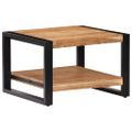 vidaXL Konferenčný stolík z akáciového dreva 60x60x40 cm