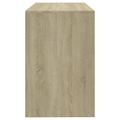 vidaXL Písací stôl, dub sonoma 101x50x76,5 cm, kompozitné drevo