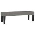 vidaXL Boxspring posteľ s matracom tmavosivá 200x200 cm látka