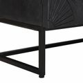 vidaXL Highboard Čierny 55 x 30 x 95 cm
