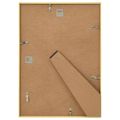 vidaXL Fotorámiky na stenu alebo stôl 10 ks zlaté 18x24 cm MDF
