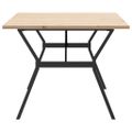 vidaXL Jedálenský stolík v tvare Y 200x100x75,5 cm borovica a oceľ