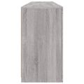 vidaXL Komoda s LED svetlami sivá sonoma 164x37x67 cm