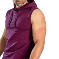Tielko Essential Hoodie Tank Plum - STRIX, veľkosť XXL, veľkosť oblečenia XXL