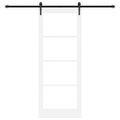 vidaXL Posuvné dvere ORKDAL 83 x 211 cm Biela