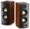 FENDA F&D repro R330BT/ 2.0/ 20W/ dřevěné/ černé/ BT5.3/ USB vstup reproduktory, 2.0, 20 W, 6 reproduktoru, Bluetooth 5.3, drevená skrín, USB, AUX, cerné