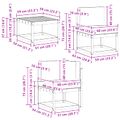 vidaXL Záhradná súprava gaučov 7 ks Prírodná a svetlosivá Polyester