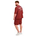 Tričko Oversized Unstoppable Red - GymBeam, veľkosť L, veľkosť oblečenia L