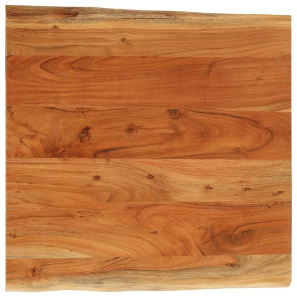 vidaXL Stolová doska 40x40x3,8 cm štvorcová masívna akácia živá hrana