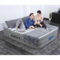 Bestway Nafukovacia posteľ AlwayzAire pre 2 osoby 203x152x46 cm sivá