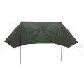vidaXL Auto Stan 308 x 215 x 220 cm Armádna zelená Polyester a oceľ