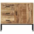 vidaXL Komoda z mangového dreva 88x30x71 cm