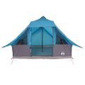 vidaXL Tipi stan 10-miestny Modrá taft