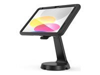 Black - Montážna sada (kryt, stojan na stožiar) - pre tablet - uzamykateľný - čierna - veľkosť obrazovky: 10.9" - pult - pre Apple 10.9-inch iPad (10. generácia)