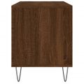 vidaXL Skrinka na platne hnedý dub 100x38x48 cm kompozitné drevo
