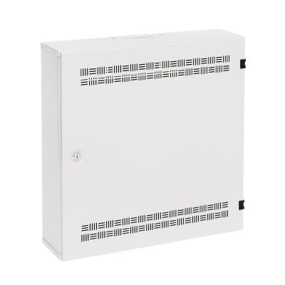 Rozvádzač SOHO LC-18 s lištami 2U, 4U a 11U, 550x550x150 mm biela RAL9003