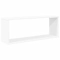 vidaXL Nástenné police 6 ks, biele 60x15x23 cm, kompozitné drevo