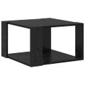 vidaXL Konferenčný stolík Čierny dub 51,5 x 51,5 x 30 cm