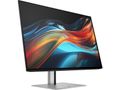 HP 724pu 24" IPS WUXGA/350/1500/HDMI/USB-C/DP/3 LED monitor, 23,8", IPS, 1920×1080, 5ms, 350 cd/m2, 16:10, 100Hz, 2× DisplayPort, HDMI, 4× USB, 1× USB-C, Pivot, VESA, čierno-strieborná