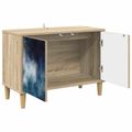 vidaXL TV skrinka RAALTE 69 x 33 x 50 cm Sonoma Kompozitné drevo