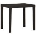 vidaXL Záhradný stôl antracitový 79x65x72 cm plast