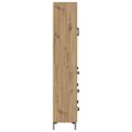 vidaXL Highboard 2 ks Remeselný dub 69,5 x 34 x 180 cm