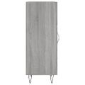 vidaXL Komoda sivý dub sonoma 34,5x34x90 cm spracované drevo