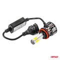 LED žiarovky hlavného svietenia COB 4Side H8/H9/H11 AMiO