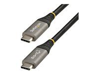 Thunderbolt 3 Compatible (USB31CCV50CM) - USB kábel - USB-C (M) do USB-C (M) - USB 3.2 Gen 2 / DisplayPort 1.4 /Thunderbolt 3 - 50 cm - podporuje 4K - sivá, čierna - pre P/N: DK30C2DAGPD, DK30C2HAGPD