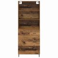 vidaXL Highboard 2 ks Staré drevo 69,5 x 32,5 x 180 cm