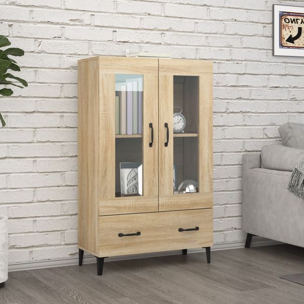 vidaXL Vysoká skrinka dub sonoma 70x31x115 cm spracované drevo