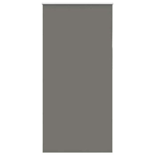 vidaXL Roleta Zatemnenie sivá 90x210 cm Šírka látky 85,7cm Polyester